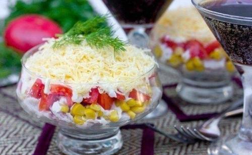 Салат Восторг?   Ингредиенты: