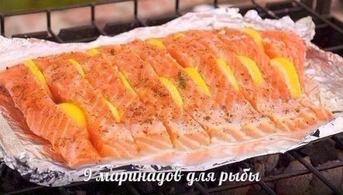 4 маринада для рыбы.