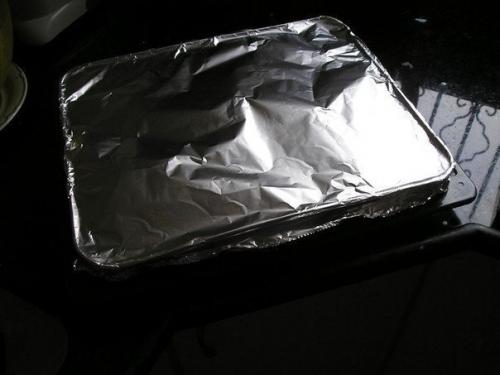 Мясо запеченное с консервированными грибами. 05