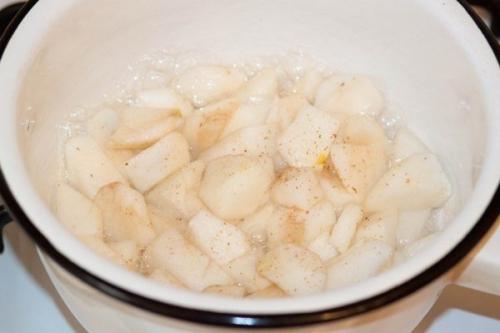 Яблочные сырники без муки. 01