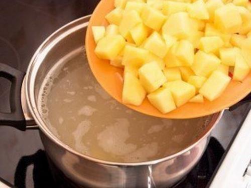 Нежный сырный супчик. 03