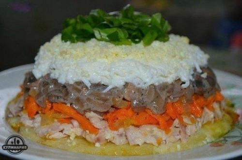 Топ - 10 рецептов приготовления праздничных салатов. 09