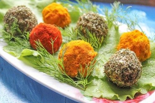 10 закусок в виде шариков. 06