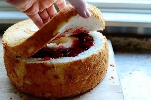 Клубничный торт Ангел. 04