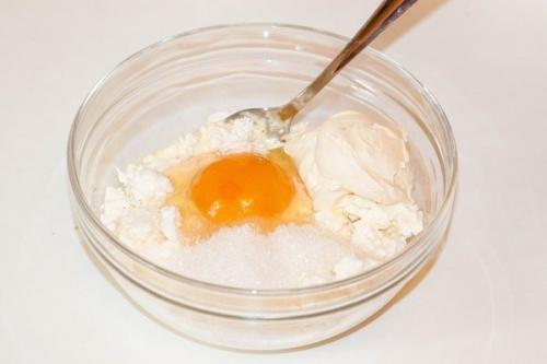 Яблочные сырники без муки. 02