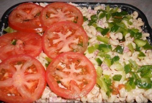 Пикантные макароны в духовке. 04