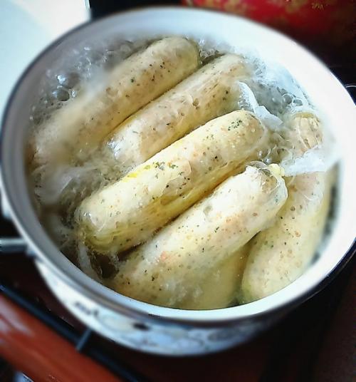 Домашние сосиски с курицей. 03 Домашние сосиски с курицей. 03