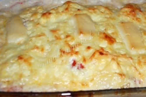 Куриная запеканка по-французски.