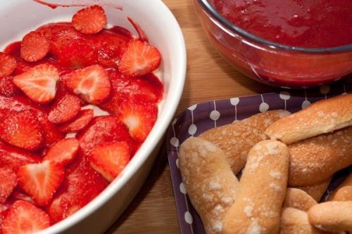 Тирамису с клубникой. 08