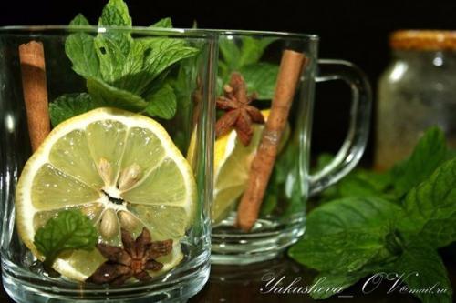 Марокканский чай.  Такой чай очень эффектный и полезный!