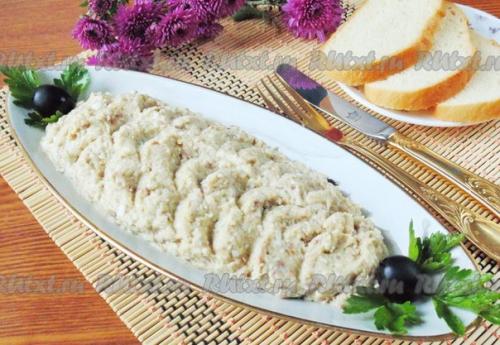 Форшмак из сельди классический.