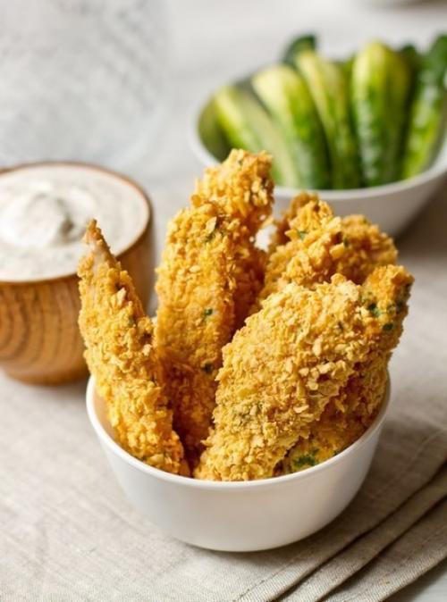 Куриное Филе с хрустящей овсяной корочкой?