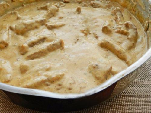 Мясо, тушенное со сметаной. 04