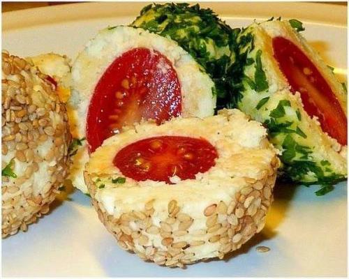 10 закусок в виде шариков. 09