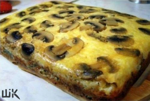 Быстрый и вкусный слоеный пирог.