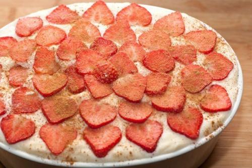 Тирамису с клубникой. 09