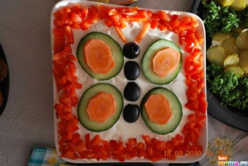 Салат бабочка. Салаты "Бабочки" и салаты с "бабочками".