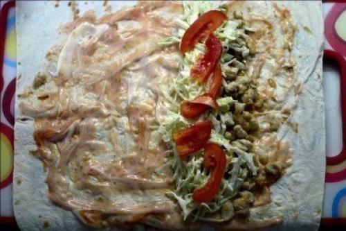 Рецепт шаурмы с курицей. 02