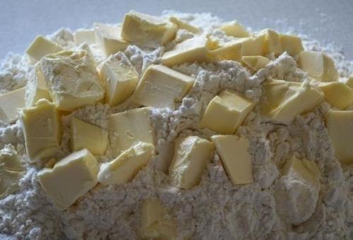 Песочный пирог с творогом. 01