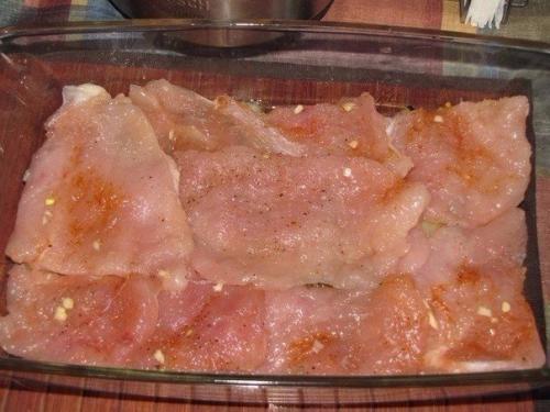 Куриная запеканка.  Ингредиенты: 02