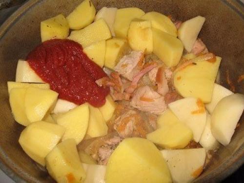 Жаркое по-уральски.  Очень вкусно и очень сытно! 05