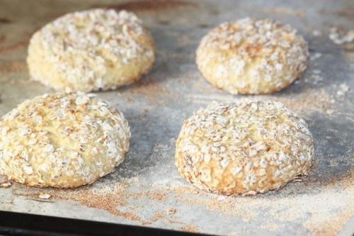 Яблочные сырники без муки. 06