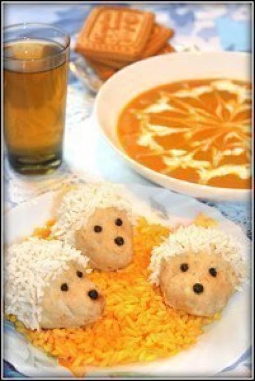 Детское меню. 1. ежики в духовке. 07 Детское меню. 1. ежики в духовке. 07