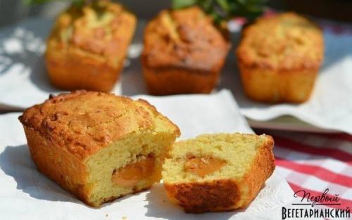 Творожные кексы со сгущенкой.