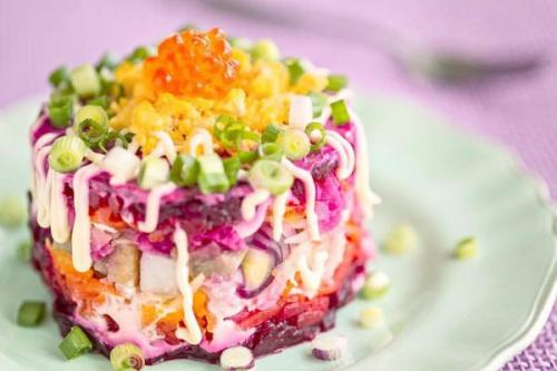 Вариации на ТЕМУ любимого салата Селёдочка ПОД Шубой. 05