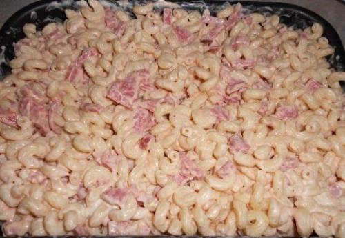 Пикантные макароны в духовке. 03