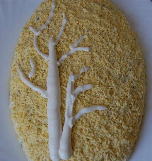 Салатик Березка.  Ингредиенты: 09