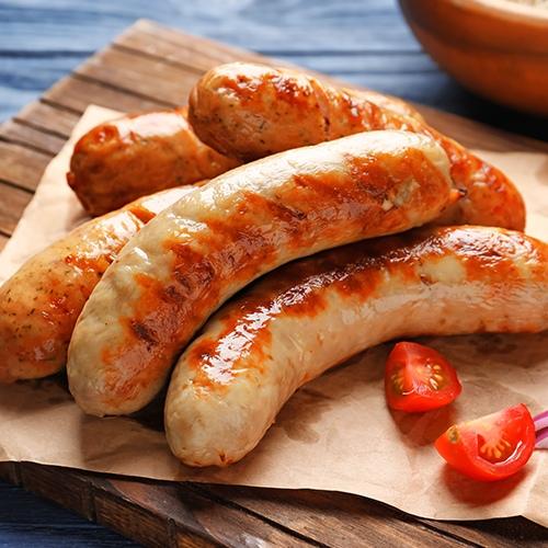 Домашние сосиски с курицей. 01 Домашние сосиски с курицей. 01