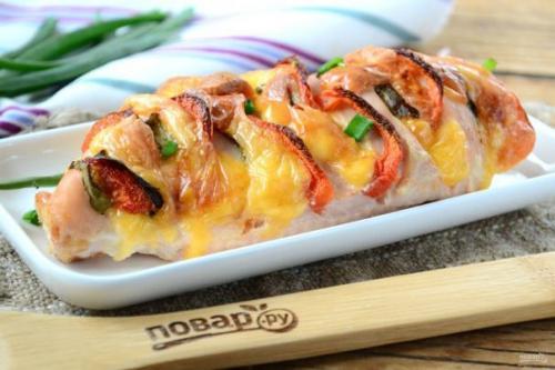 Куриный каприз.  Ингредиенты: