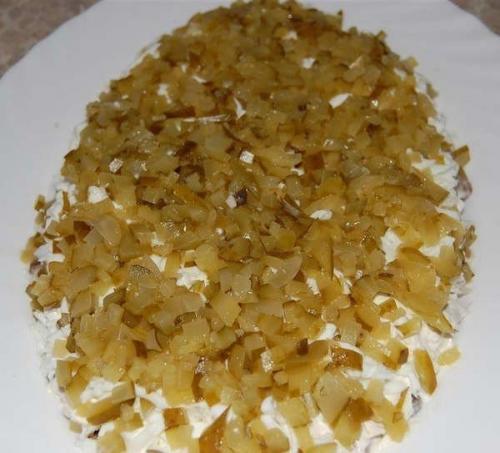 Салатик Березка.  Ингредиенты: 06