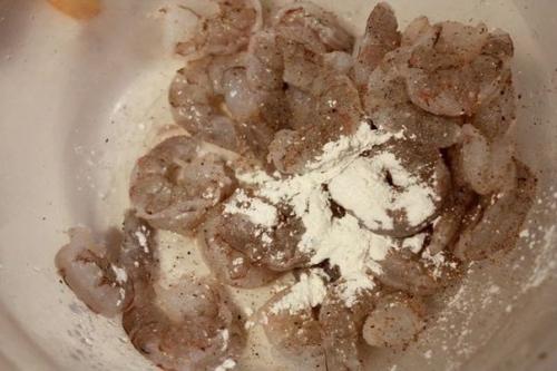 Креветки с рисом. 08