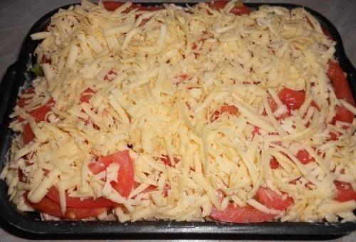 Пикантные макароны в духовке. 05