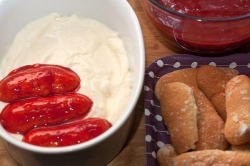 Тирамису с клубникой. 07