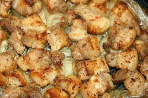 Шашлык в духовке на Луковой Подушке. 06