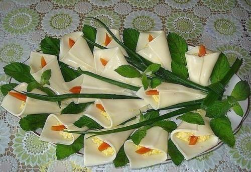 Сырная закуска Каллы. 01