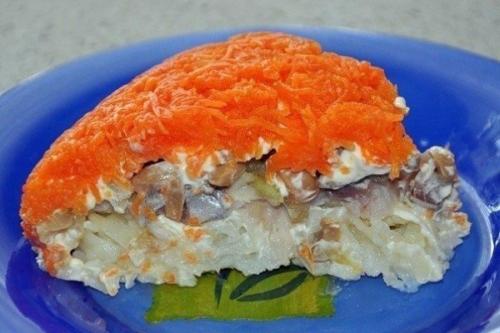 Топ - 9 обалденных новогодних салатов. 07