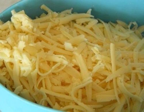 Грибной салат с курицей. 03