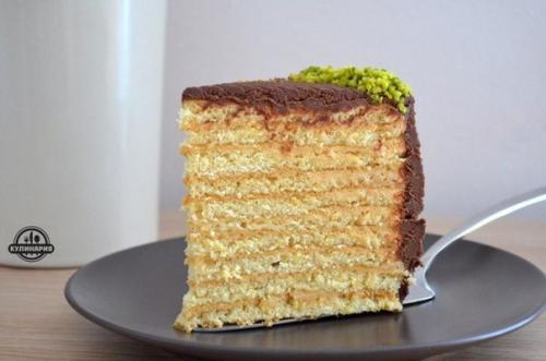 Медовый торт с кремом. 08