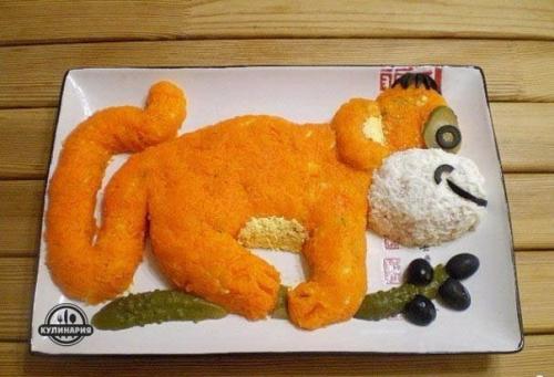 Салат Обезьянка.  Ингредиенты: 07