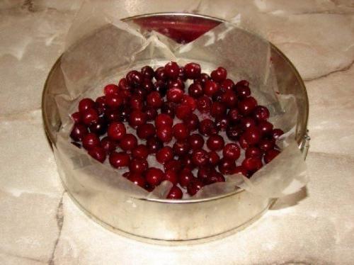 Вкусный пирог с вишней. 05