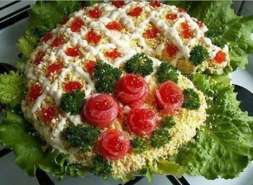 Салат Рог Изобилия.