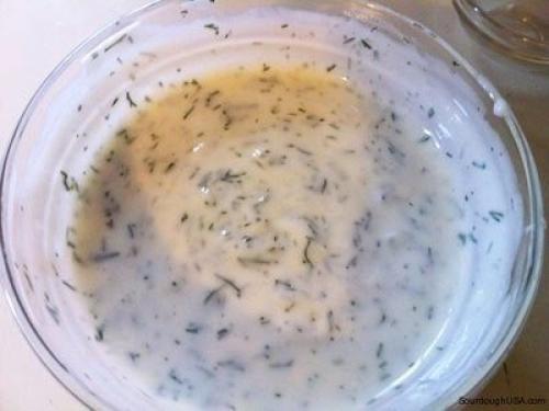 Жареные кабачки с чесночным соусом. 05