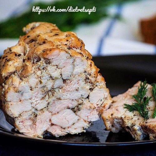 Куриный сальтисон.  Ингредиенты: