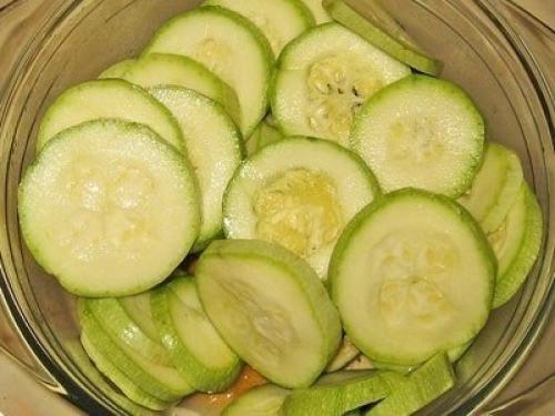 Жареные кабачки с чесночным соусом. 01