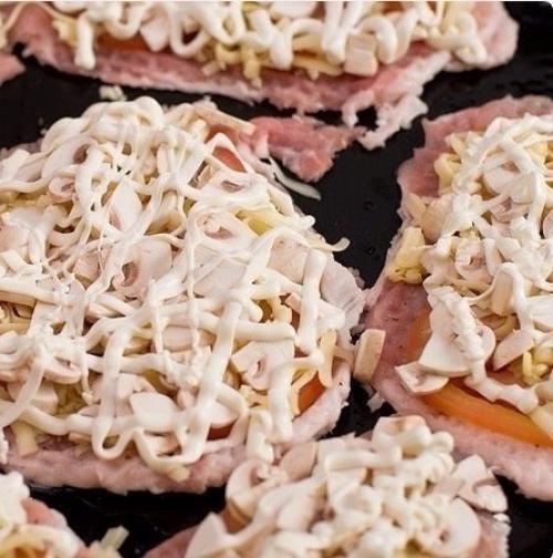 Мясо по-купечески с грибами? 04