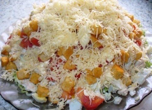 Топ невероятно вкусных салатов для праздничного стола. 01